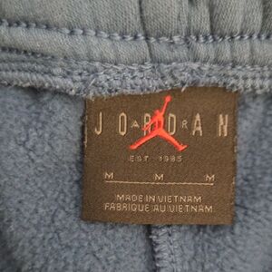 Jordan Blue Fleece Joggers with White Logo